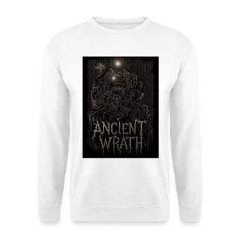 Ancient Wrath – Dark Fantasy Metal Beast Streetwea - Unisex Sweatshirt - white - Front