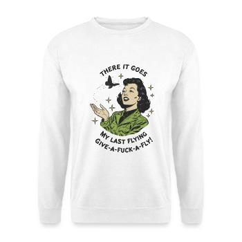 Military Jacket Butterfly - Unisex Sweatshirt - white - Front