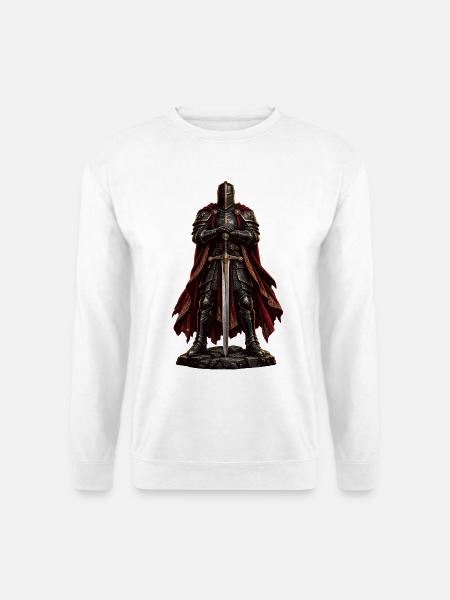 Ritter der Dunkelroten Klinge - Unisex Pullover - Weiß