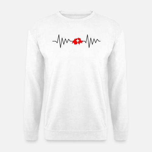 Herzschlag Schweiz - Unisex Pullover