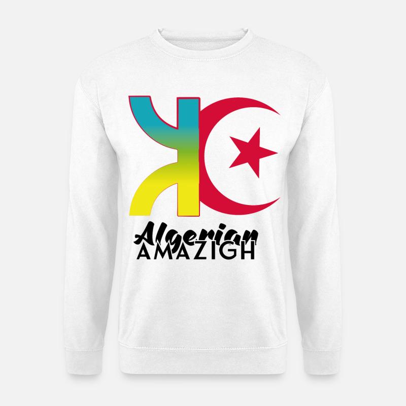 Algerischer Amazigh - Unisex Pullover - Weiß