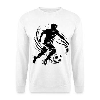 Footballer - Unisex Sweatshirt - white - Front