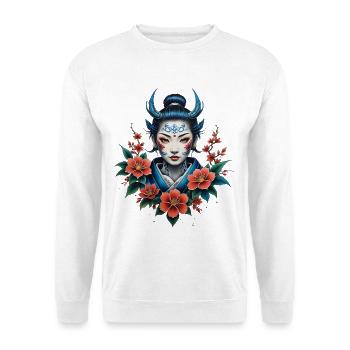 The Secret to Pale Beauty: The Beautiful Girl - Unisex Sweatshirt - white - Front
