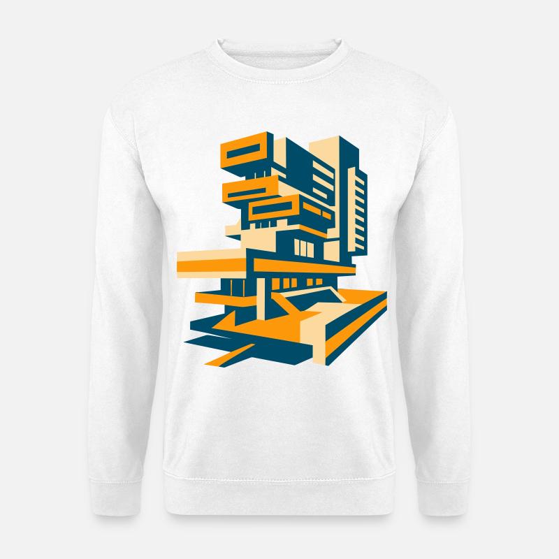 Architect Dream #2 - Unisex Pullover - Weiß