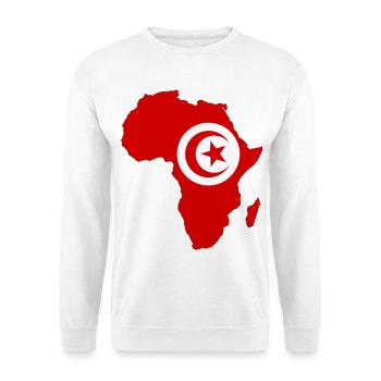 Tunisia Flag Africa - Unisex Sweatshirt - white - Front