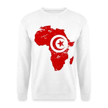 Tunisia Flag Africa - Unisex Sweatshirt - white - Front
