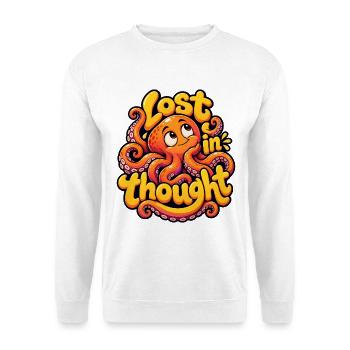 KRAKE - Unisex Pullover - Weiß - Vorne - Alina (178cm) & Michal (187cm)
