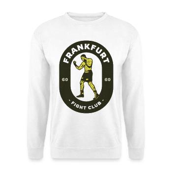 Frankfurt Fight Club Logo - Unisex Sweatshirt - white - Front