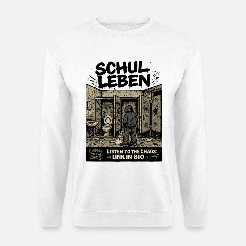 Schulleben - Unisex Pullover - Weiß