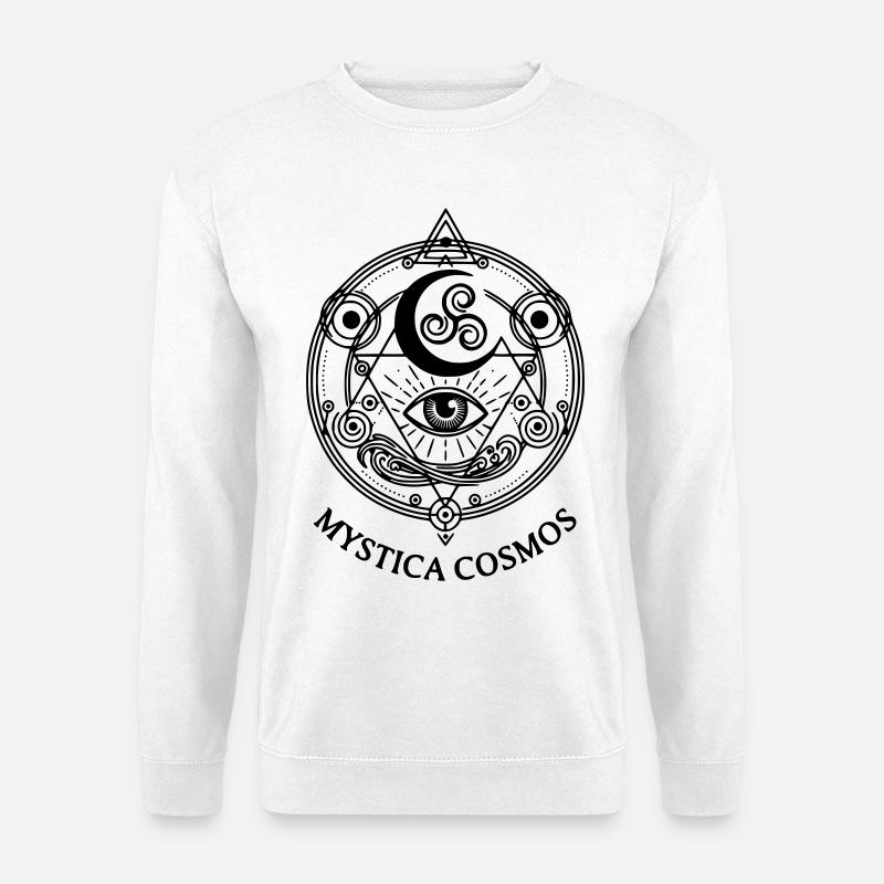 Mystica Cosmos - Unisex Pullover - Weiß