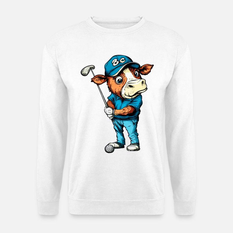 Ko-golf - Unisex sweater - hvid