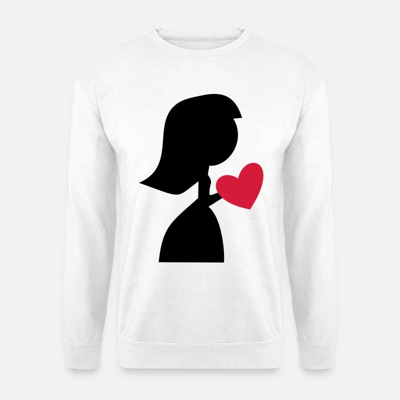 bride - Unisex Sweatshirt - white