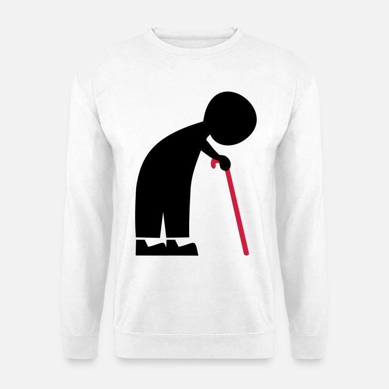 Opa - Unisex Pullover - Weiß