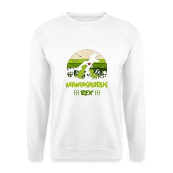 Cadeau mignon Mamasaurus Rex 2020 pour les mamans - Sweat-shirt Unisexe - blanc - Devant