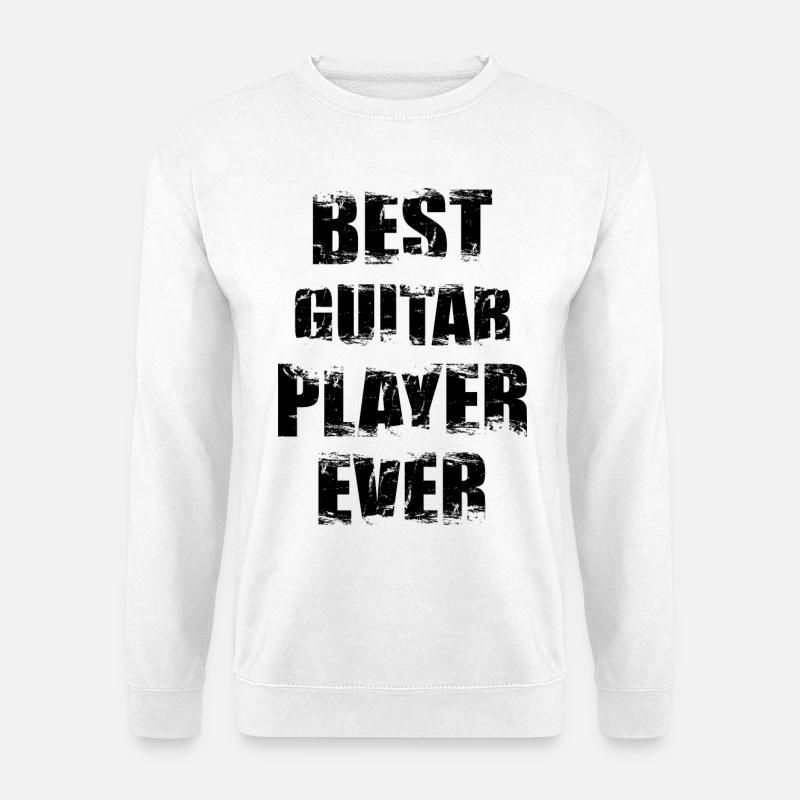 Bester Gitarrist - Unisex Pullover - Weiß