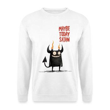 Peut-être Satan aujourd’hui - Sweat-shirt Unisexe - blanc - Devant