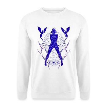 Schütze-Frau – Astrologiegeschenk - Unisex Pullover - Weiß - Vorne