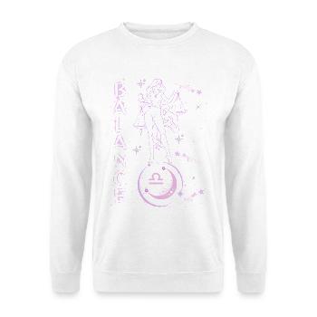 Libra Women – Astrology Gift - Unisex Sweatshirt - white - Front