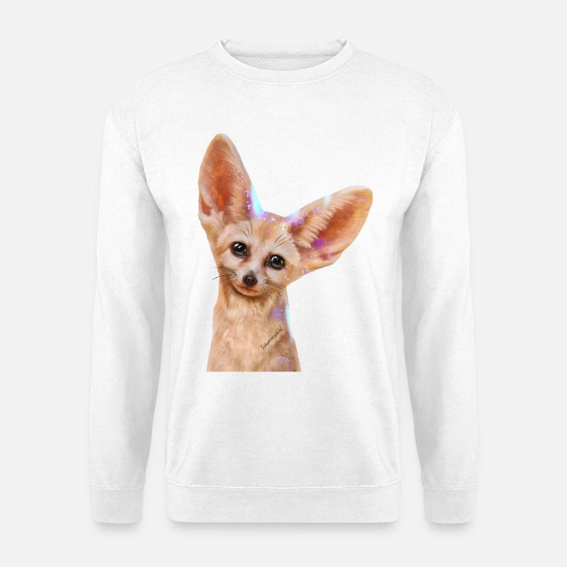 Fennec - Sweat-shirt Unisexe - blanc