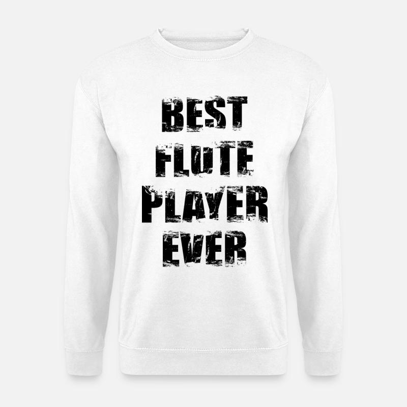 Flautist - Unisex Sweatshirt - white