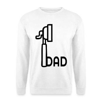 Espresso Coffee Machine Dad - Unisex Sweatshirt - white - Front
