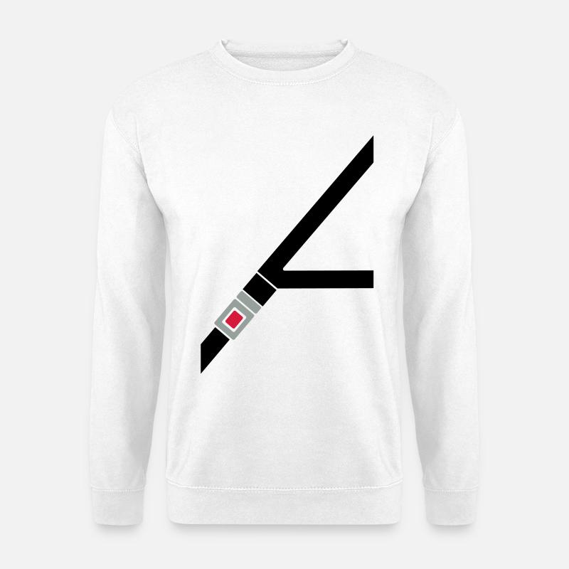 Sicherheitsgurt - Unisex Pullover - Weiß