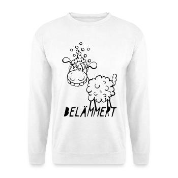 Schaf ist Belämmert - Unisex Pullover - Weiß - Vorne