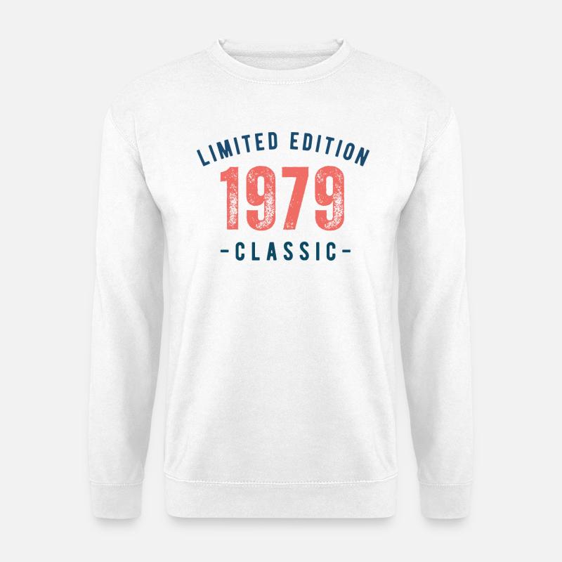 1979 Retro Limited Edition Classic - Unisex Pullover - Weiß