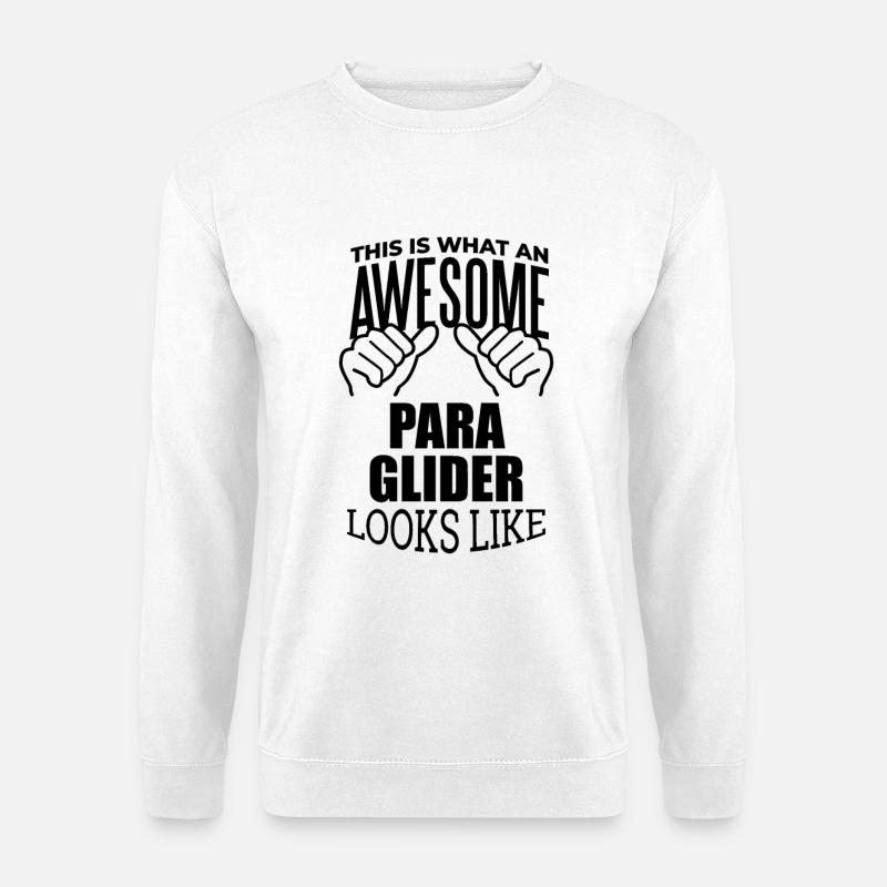 Gleitschirm - Unisex Pullover - Weiß