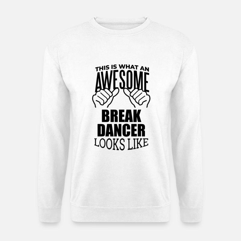 Breakdancing - Unisex Sweatshirt - white