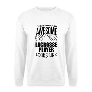 Lacrosse Lacrosse Lacrosse - Unisex Sweatshirt - white - Front
