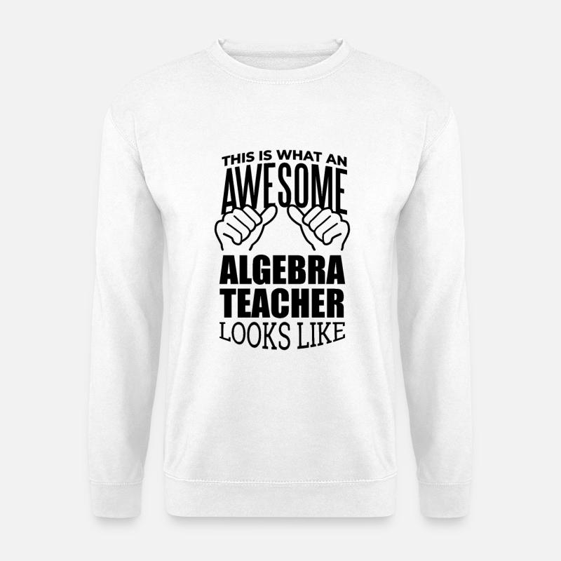 Algebra - Unisex Pullover - Weiß