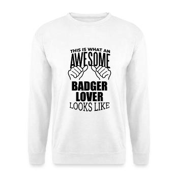Badger - Unisex Sweatshirt - white - Front