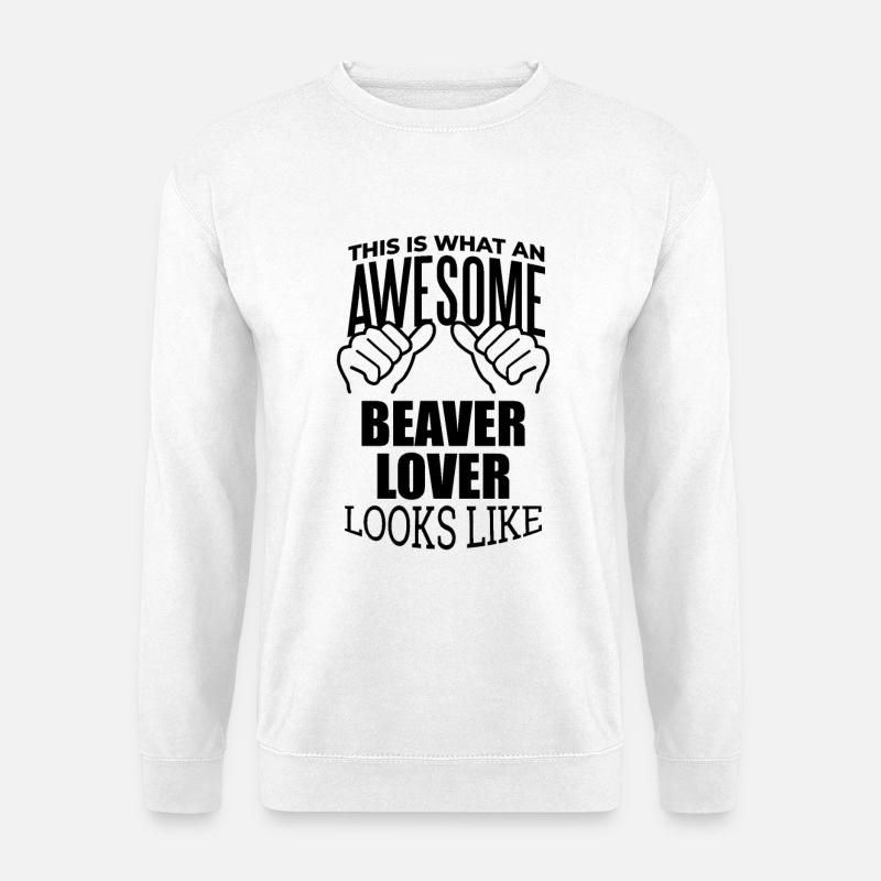 Beaver - Unisex Sweatshirt - white