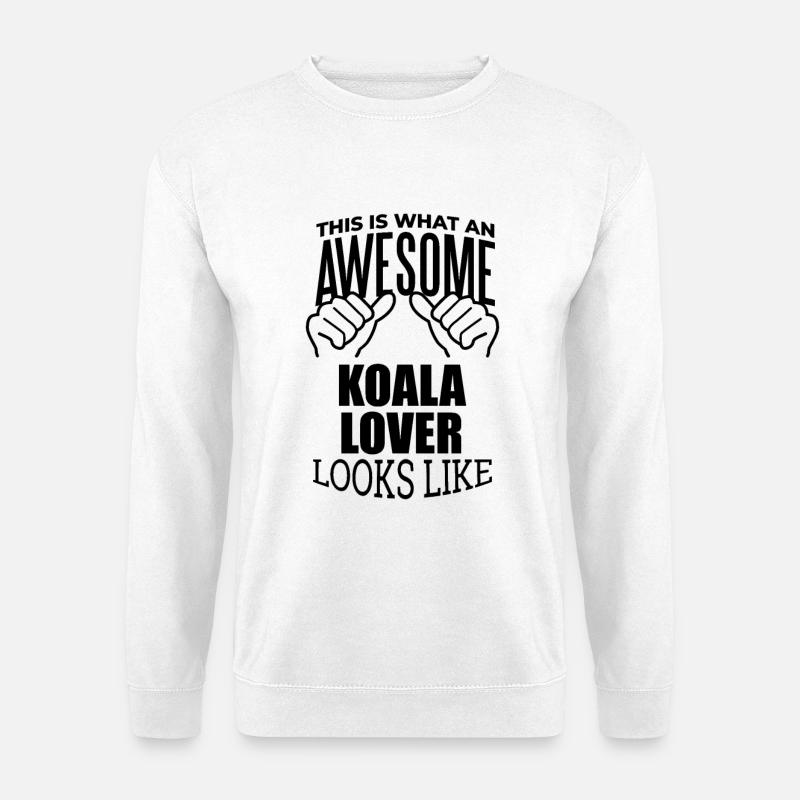 Koala - Unisex Pullover - Weiß