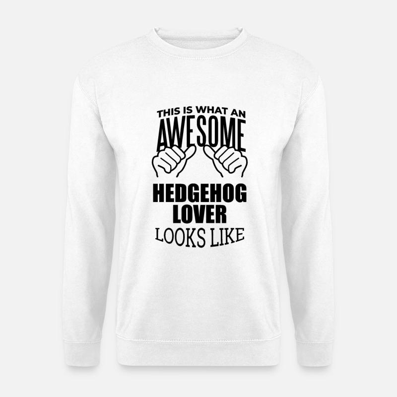 Igel - Unisex Pullover - Weiß