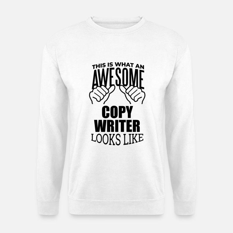 Copywriter - Unisex Sweatshirt - white