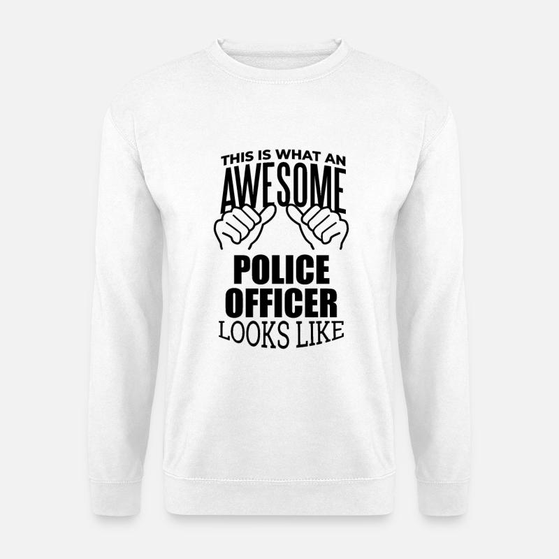 Polizei - Unisex Pullover - Weiß