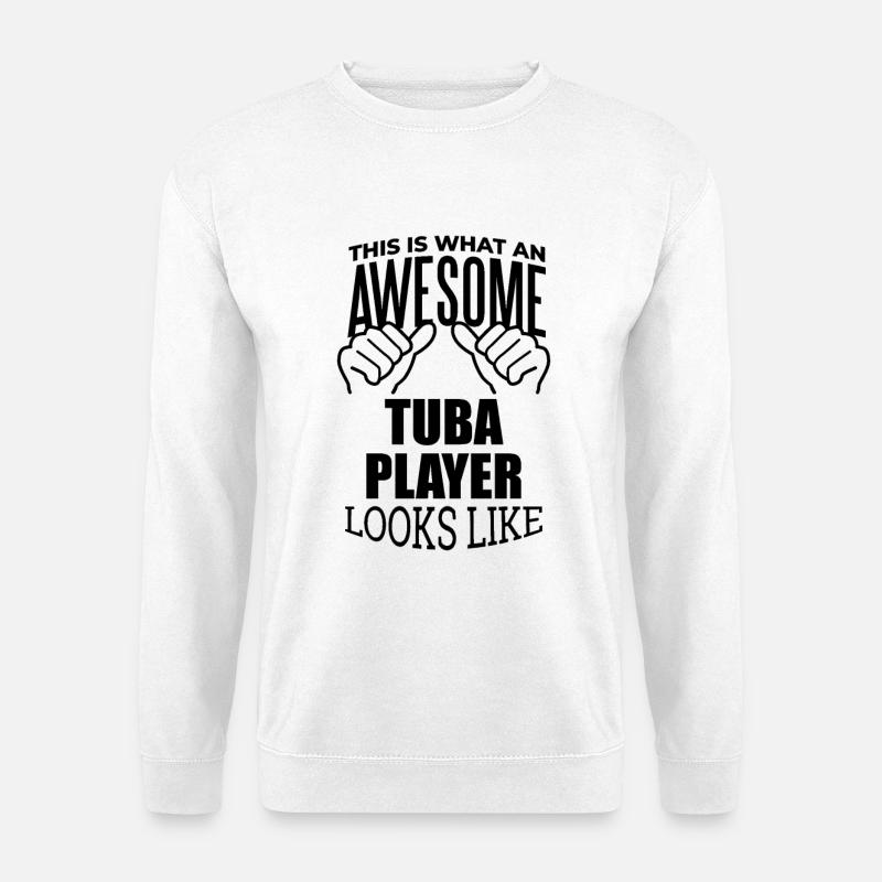 Tuba - Unisex Pullover - Weiß