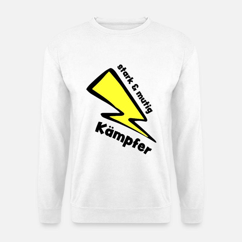 Kämpfer - Unisex Pullover - Weiß