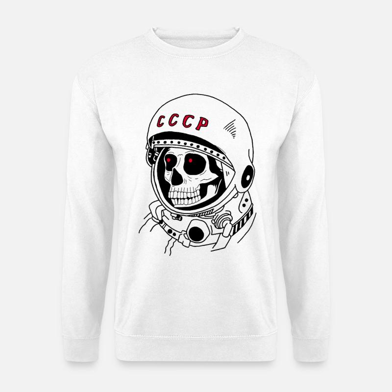 Ehemaliger russischer Astronaut - Unisex Pullover - Weiß