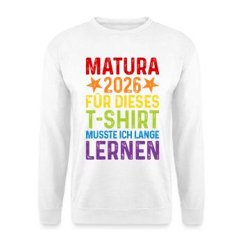 Matura 2026 T-Shirt - Sweat-shirt Unisexe - blanc - Devant