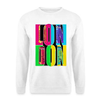 LONDON1999 - Unisex Pullover - Weiß - Vorne