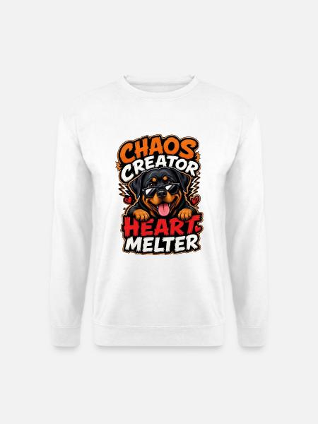 Rottweiler - Unisex Pullover - Weiß