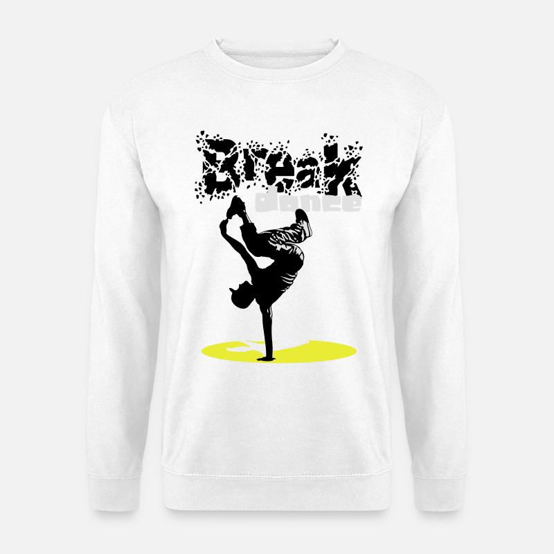 Breakdance flex - Felpa unisex - bianco