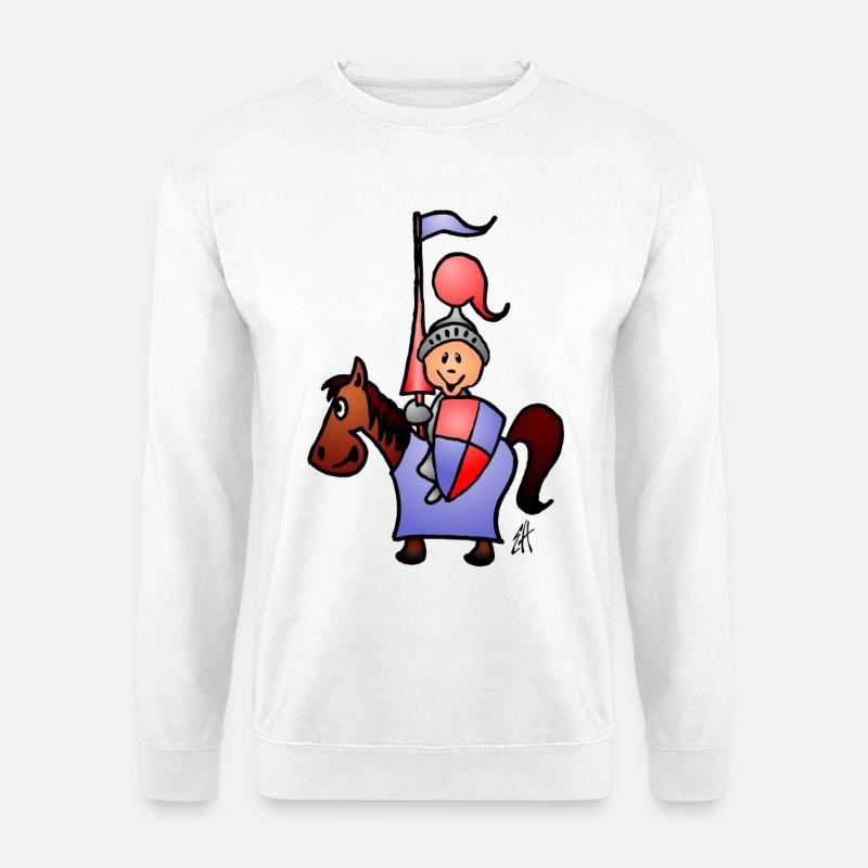Ritter - Unisex Pullover - Weiß