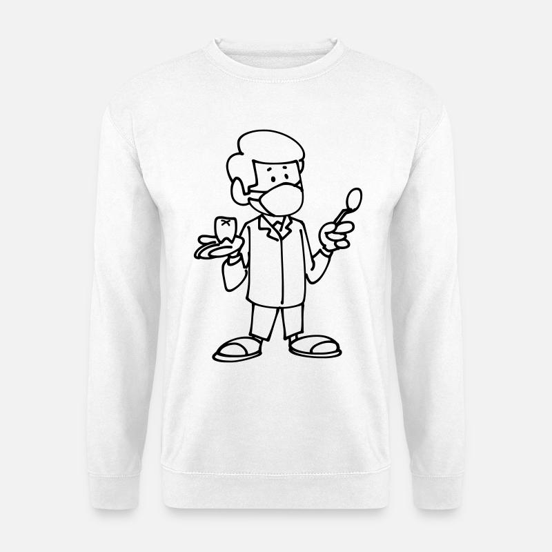 Zahnarzt - Unisex Pullover - Weiß