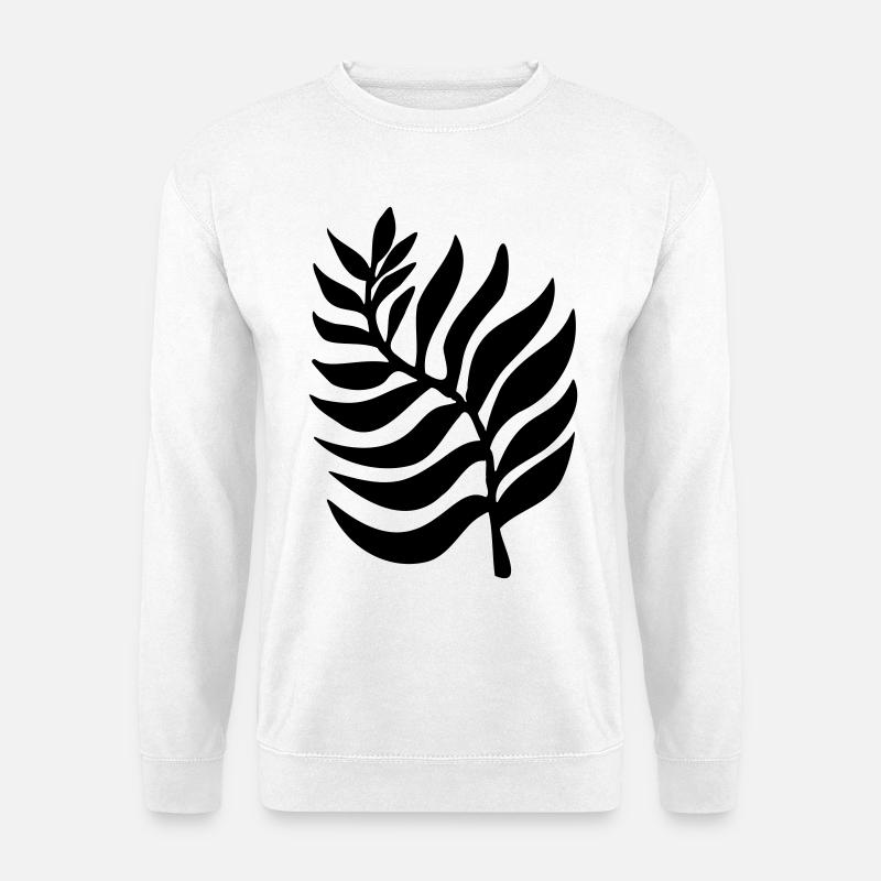 Pflanze Pflanzen - Unisex Pullover - Weiß
