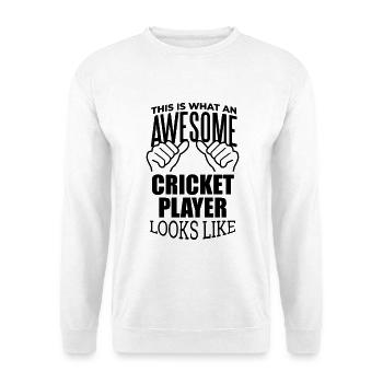 Cricket Cricket Cricket - Unisex Sweatshirt - white - Front