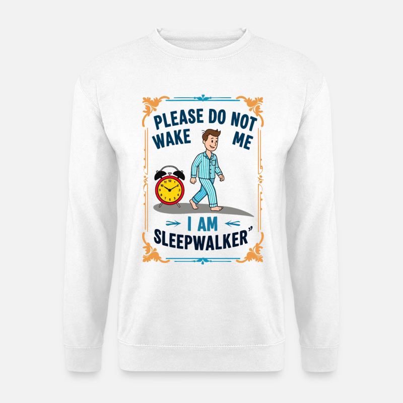 Schlafwandler - Unisex Pullover - Weiß